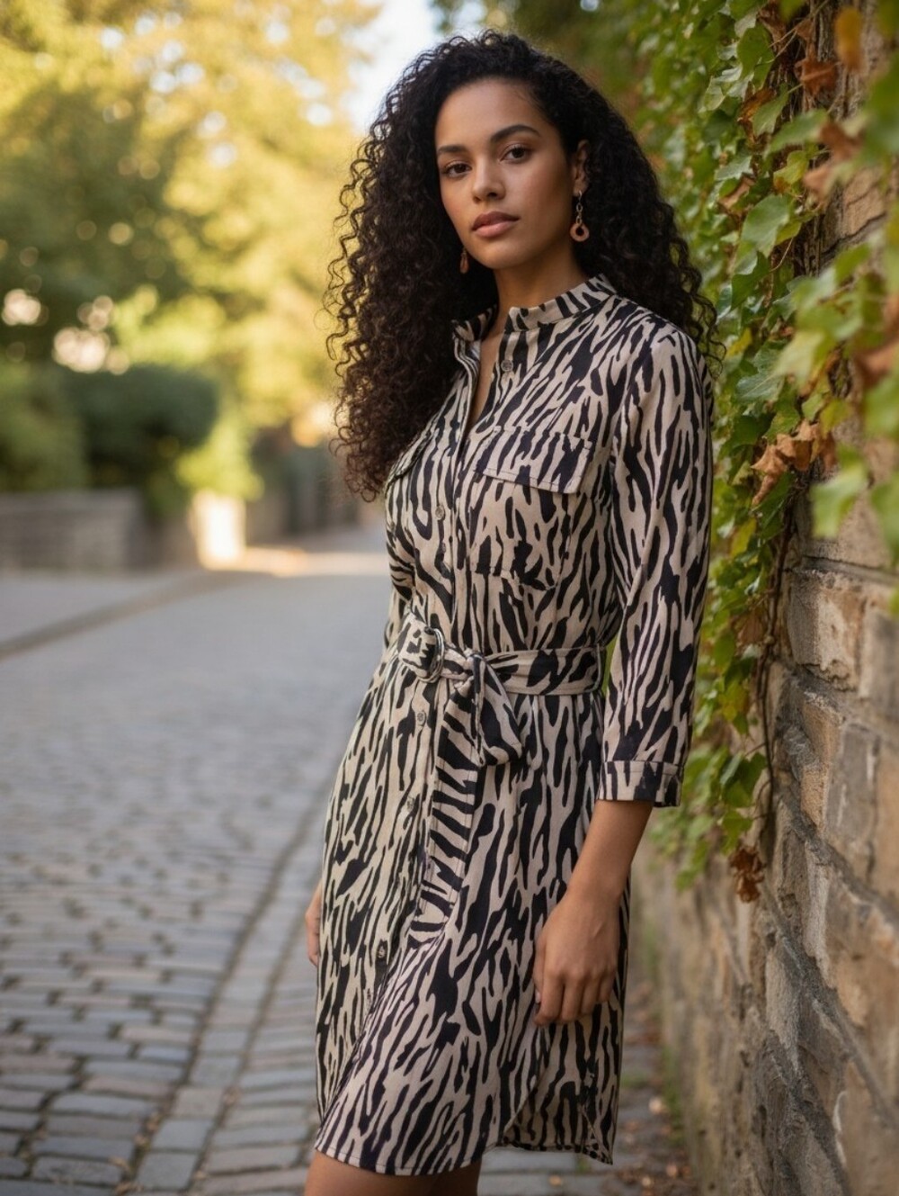 Dana Buchman - Safari Shirt Dress